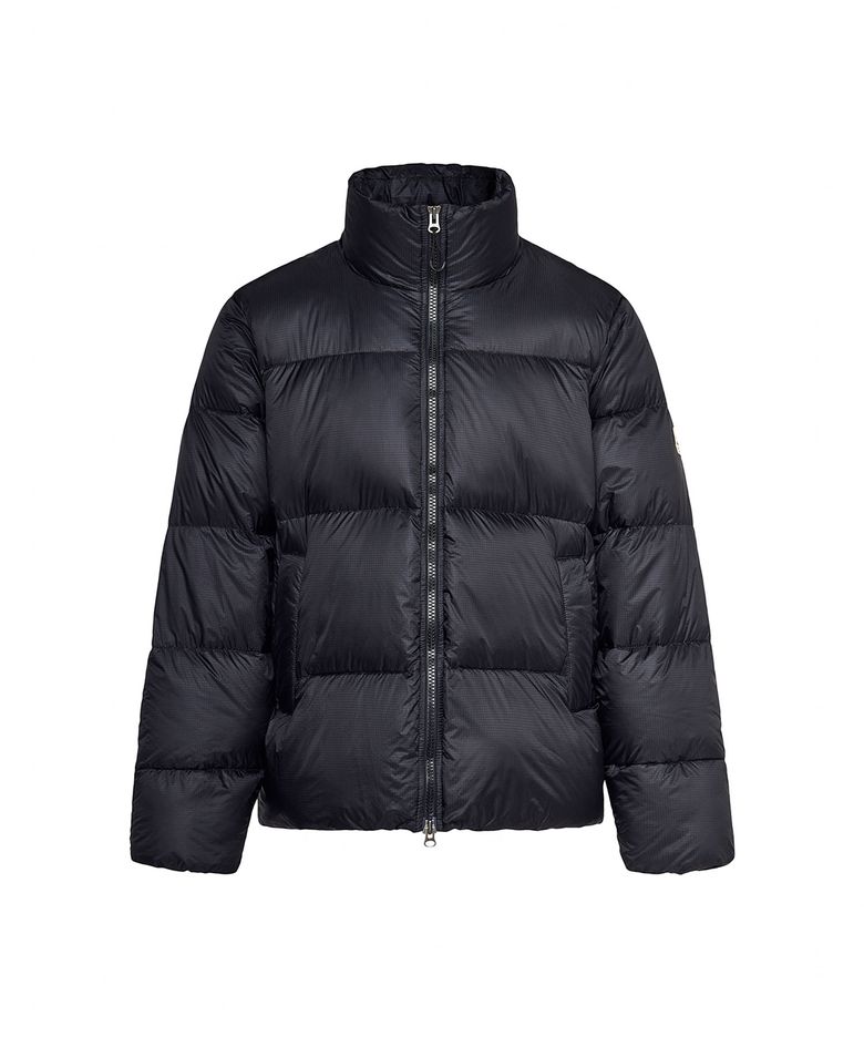 SHIFT RIPSTOP Hooded Down Jacket - BLACK