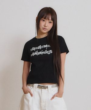 Music Note Print T