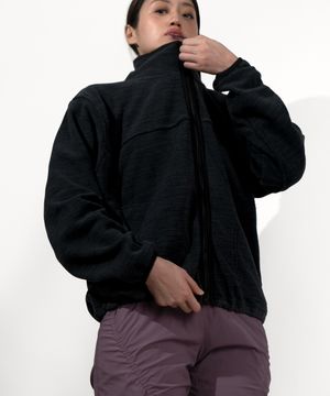 컴피 후리스 클라이밍 자켓 등산 아웃도어 집업 (COAL BLACK MARBLE)