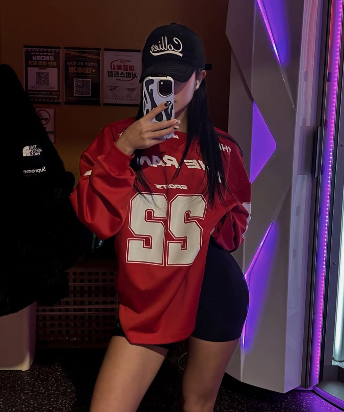 더랭크(THERANK) GLIDE SPORTS FOOTBALL JERSEY [RED]