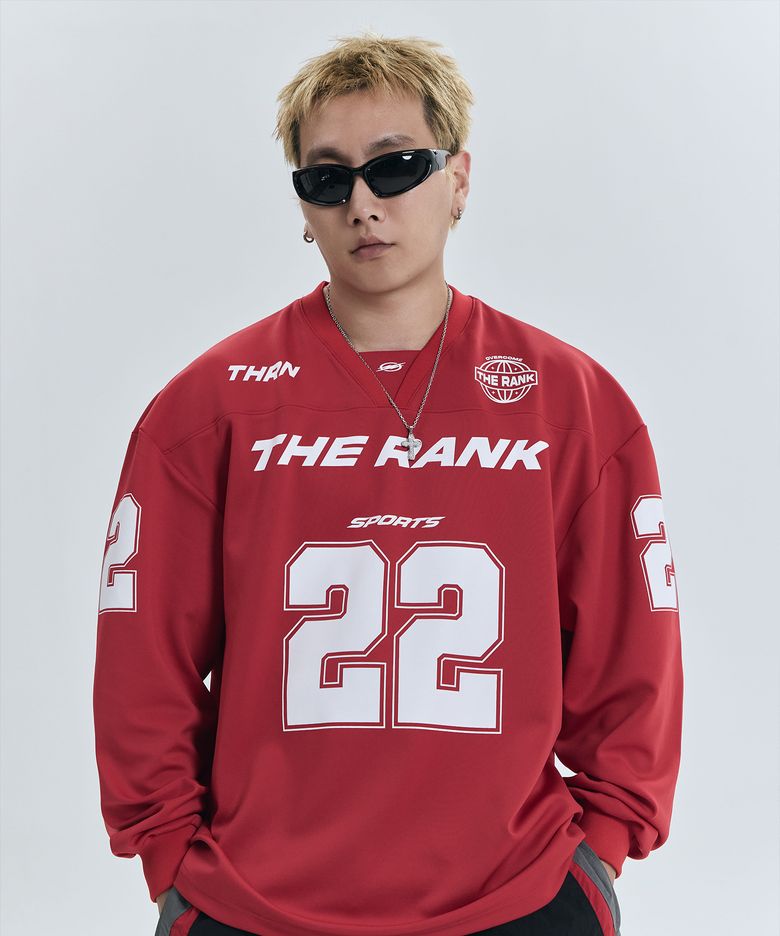 GLIDE SPORTS FOOTBALL JERSEY [RED]