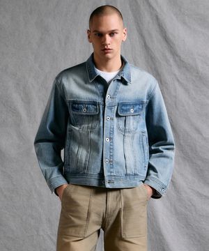 프레리 데님 트러커 재킷 [라이트 인디고]