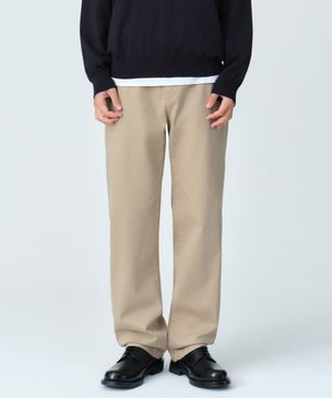 컴포트 스트레이트 치노 팬츠 [베이지]