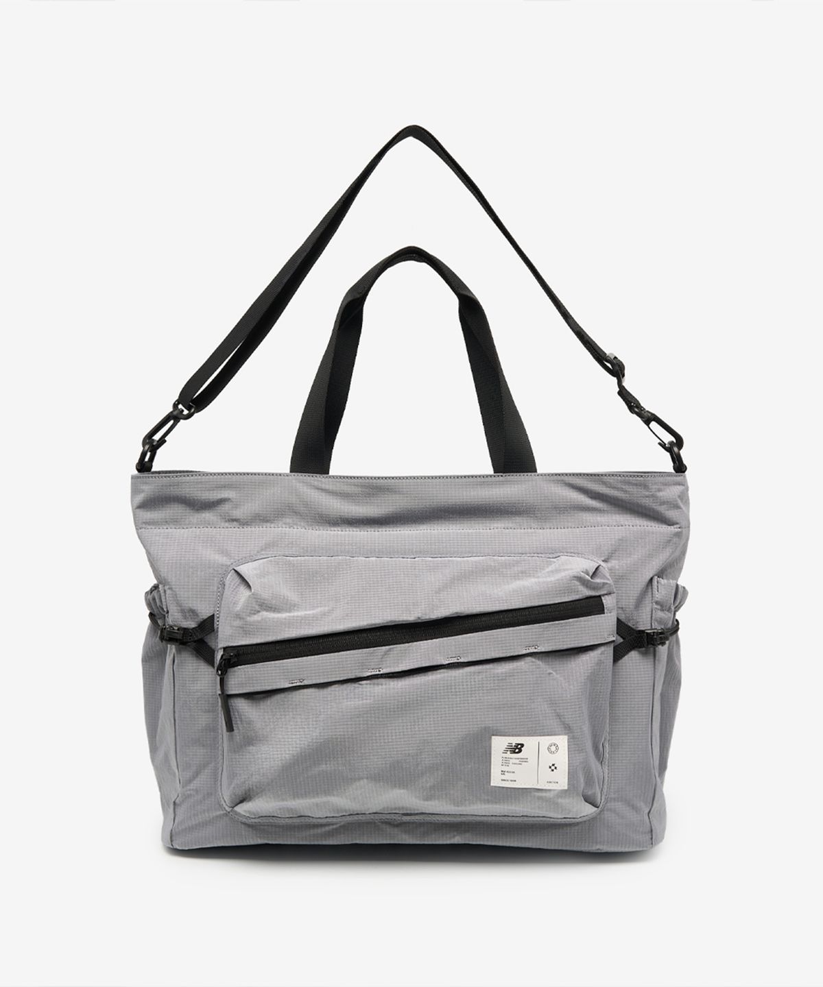 뉴발란스(NEW BALANCE) NBGCGS1201 / 메탈릭 경량 토트백 (SILVER)