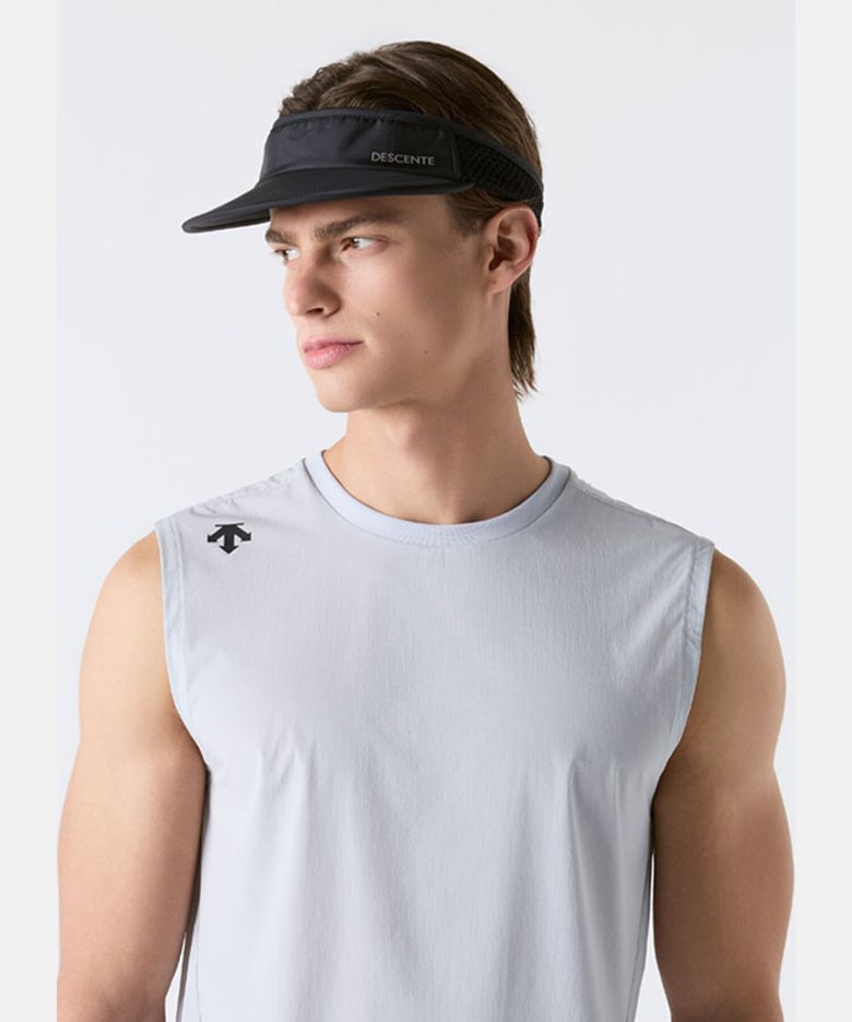 러닝 초경량 패커블 바이저 블랙 SR123RCP14