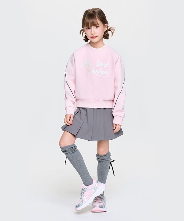 스포티브 애슬레저 맨투맨세트 NY (L.Pink)