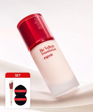 [SET]비벨벳 파운데이션+포어블러브러쉬+비벨벳 퍼프2개