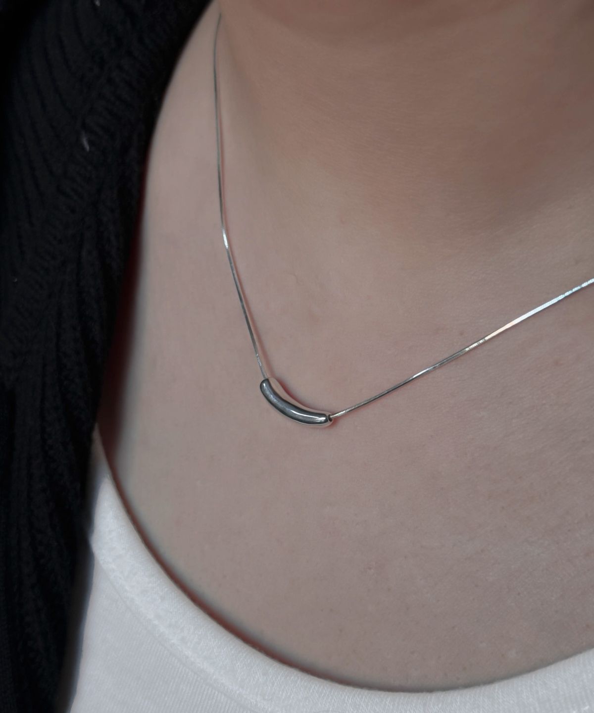 바라두(BARADU) 925 Node pendant necklace
