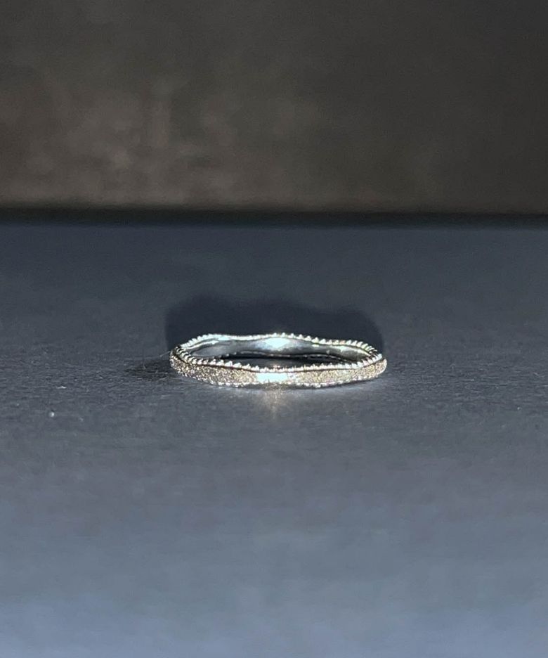 925 Sanding wave ring