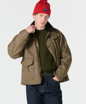 (U) 바버 트위드 웨이딩 자켓 멀티 BARBOUR TWEED WADING JACKET MULTI