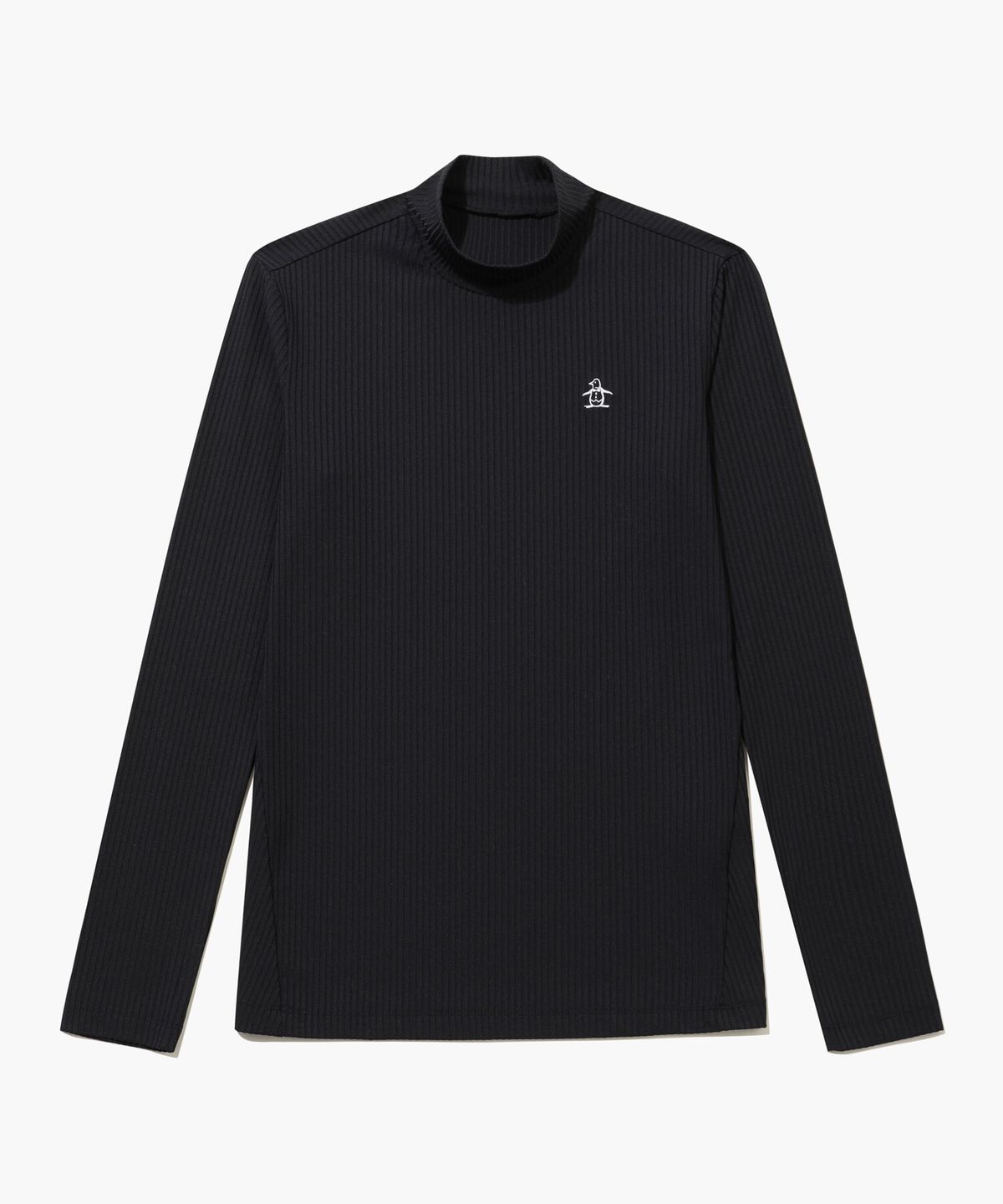 먼싱웨어(MUNSINGWEAR) 여성 골지 모크넥 이너 블랙 MR122LTL14