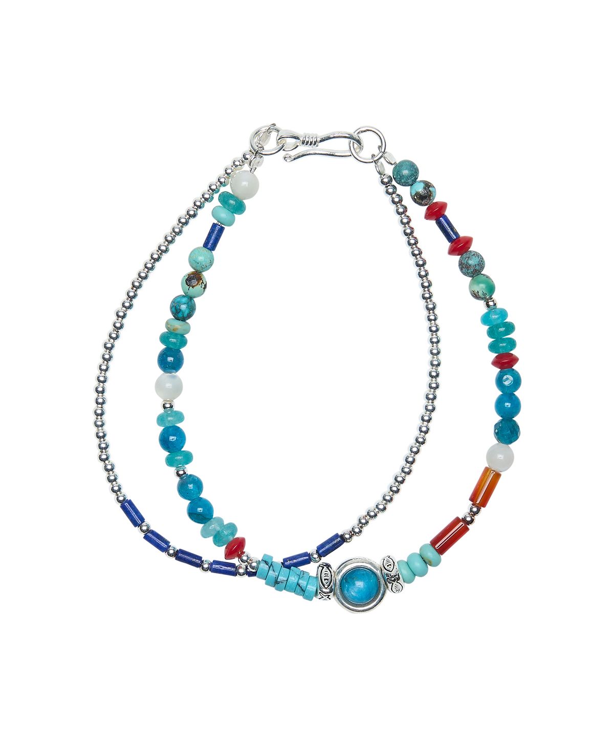 홍우성(HONGWOOSUNG) Memory String Bracelet_Cobalt Mix