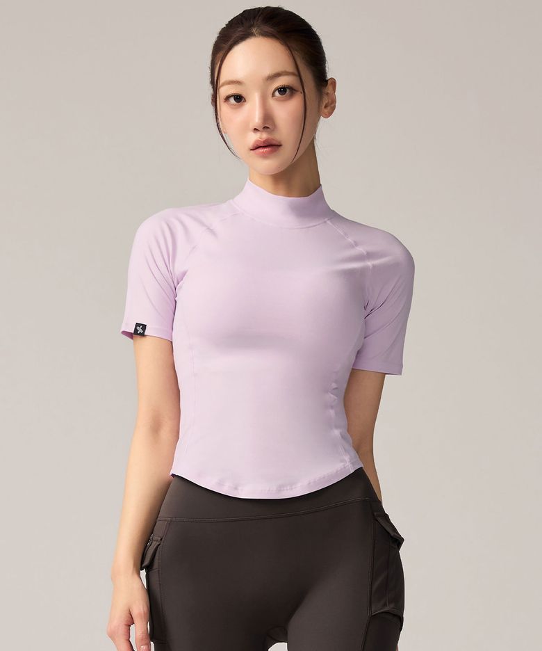 피치라이크 모크넥 숏슬리브 XWFST04J3