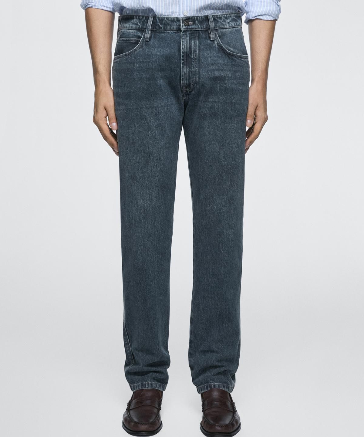 마시모두띠(MASSIMO DUTTI) 테이퍼드핏 진