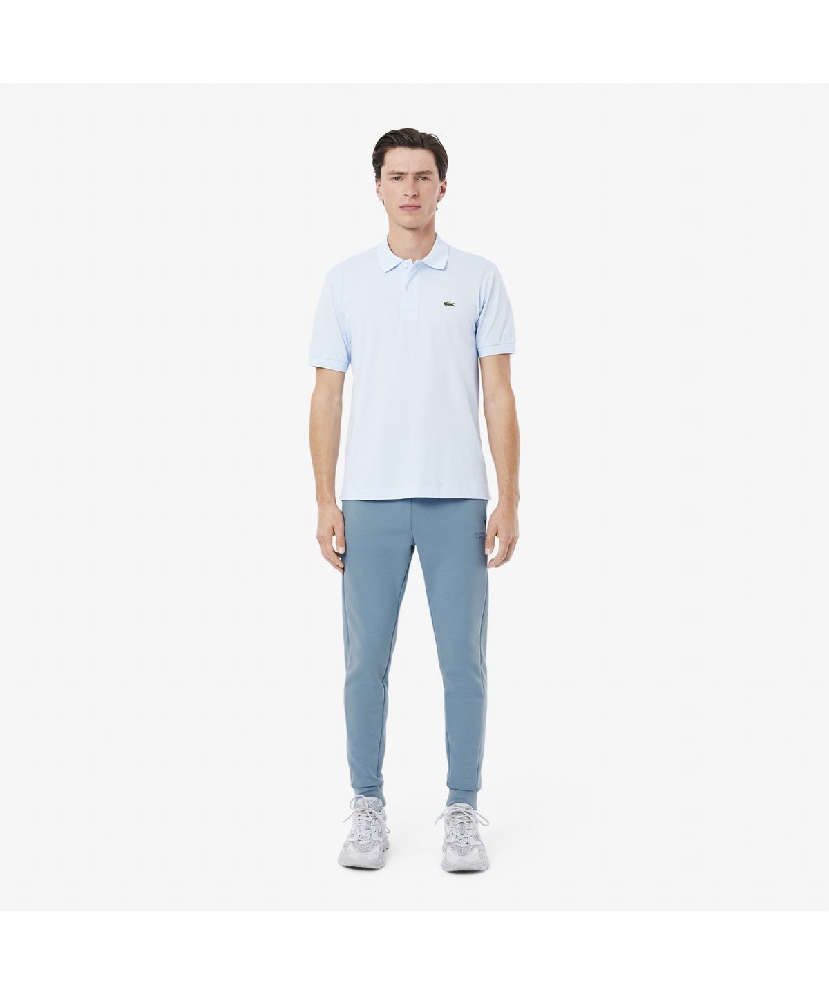 라코스테(LACOSTE) 남성 슬림핏 더블페이스 조거 팬츠 XH9583-55G HD9
