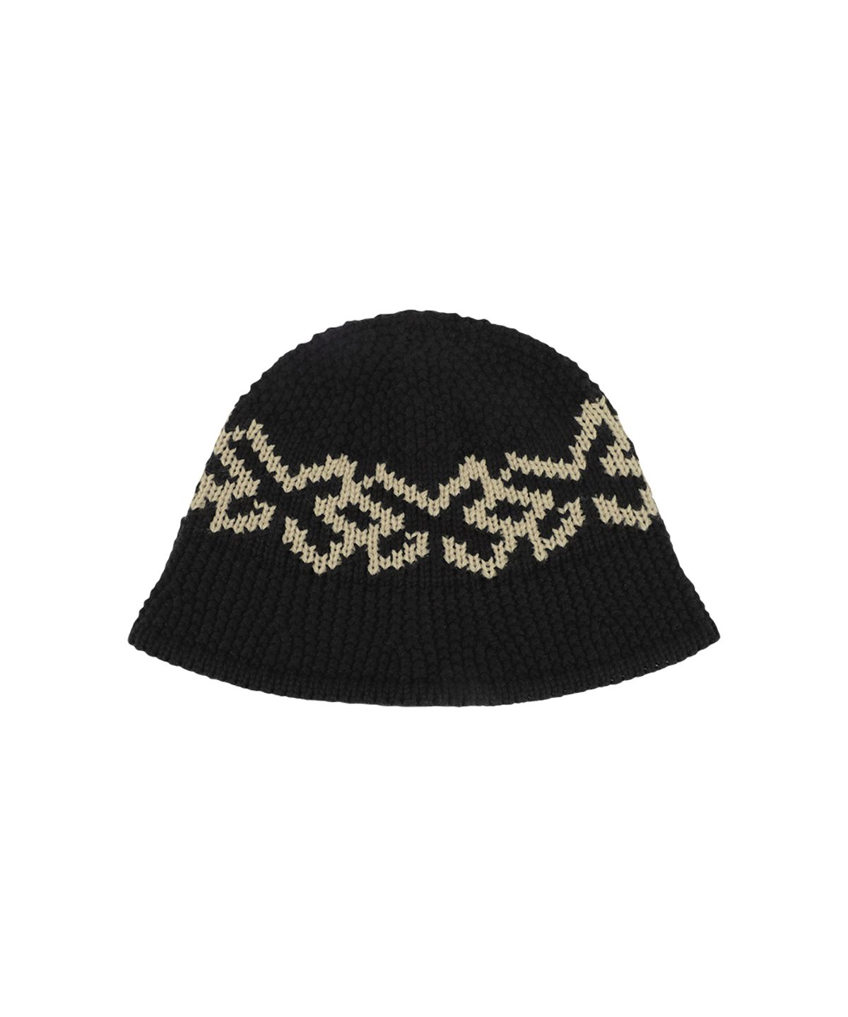 마하그리드(MAHAGRID) M LOGO KNIT BUCKET HAT BLACK(MG2GSMAB20A)