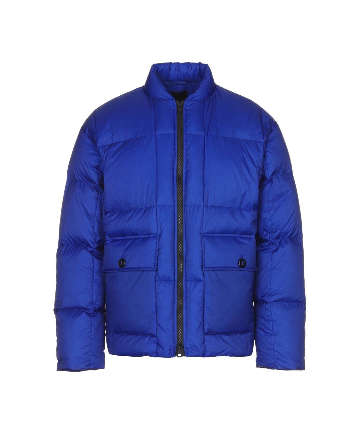 밀라코드(MILACODE) Versatile Down Jacket (Duck Down Semi Over Fit) (BLUE)