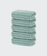 40수 200g 호텔 수건 5팩 [세이지그린 스트라이프]