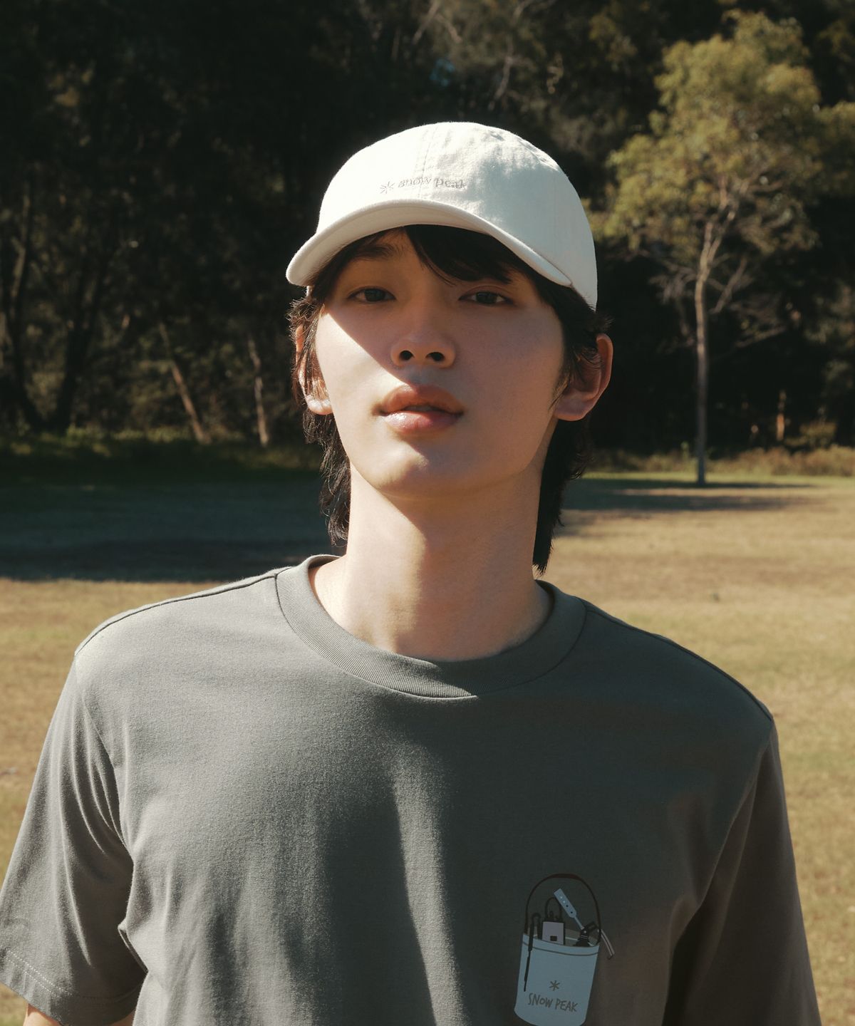 스노우피크 어패럴(SNOWPEAK APPAREL) 클랜드 볼캡 (S26ZUFBC30) Butter Ivory
