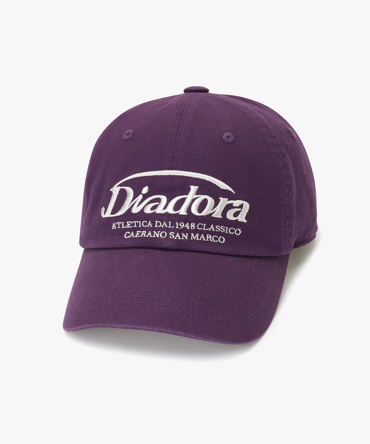디아도라(diadora) 베이직 면트윌 볼캡 PURPLE