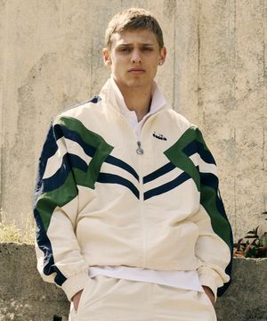 레거시 트랙 자켓 BEIGE