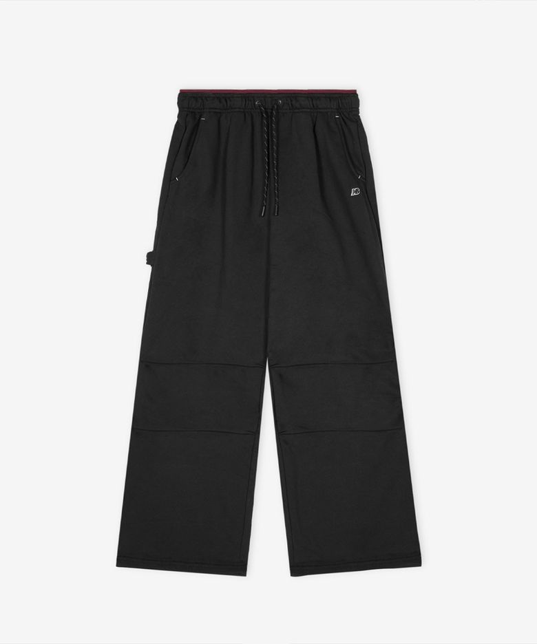NBMLG1W242 / WOMEN 에센셜 맥시 와이드 팬츠 (BLACK)