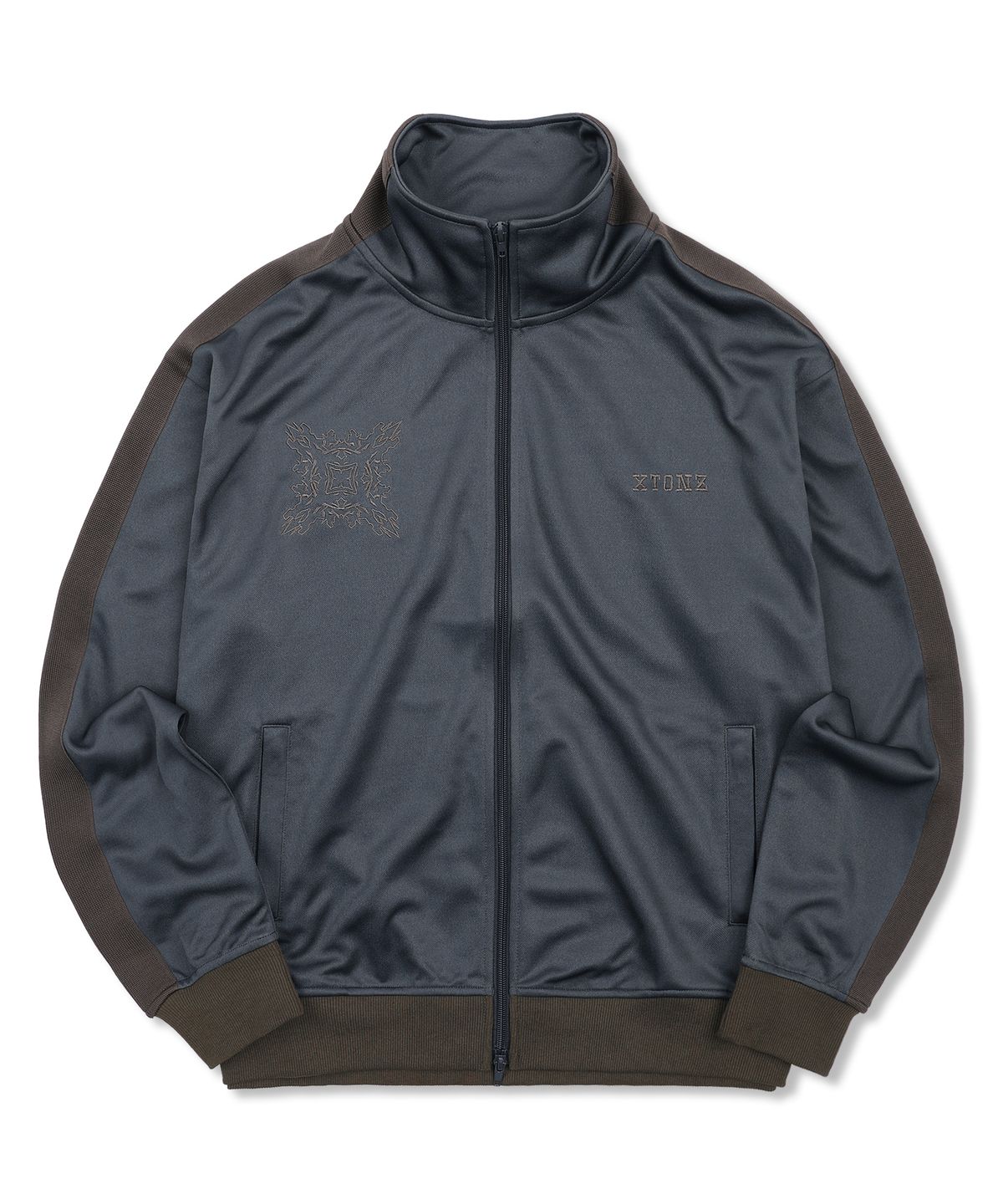 엑스톤즈(XTONZ) XJ136 엑시스 트랙 집업 (CHARCOAL)