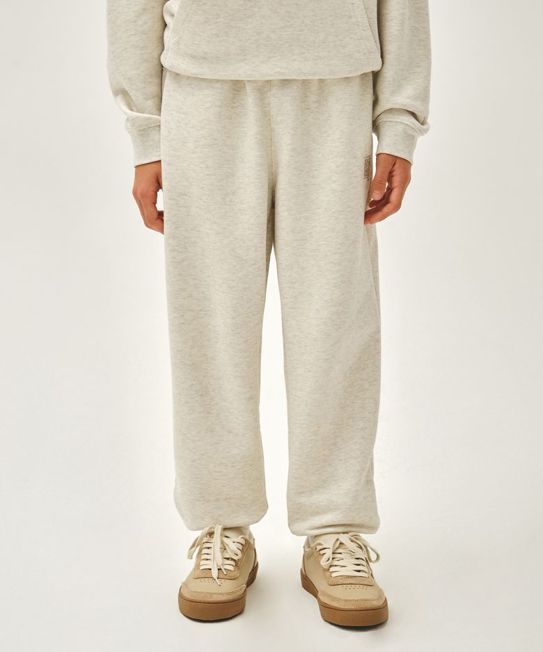 KIDS CLASSIC LOGO SWEAT PANTS oatmeal