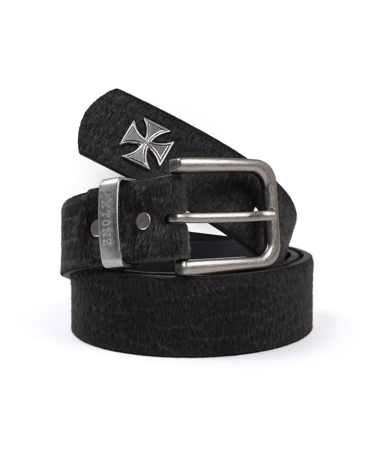 XTA109 파이톤 페이크 레더 벨트 (BLACK)