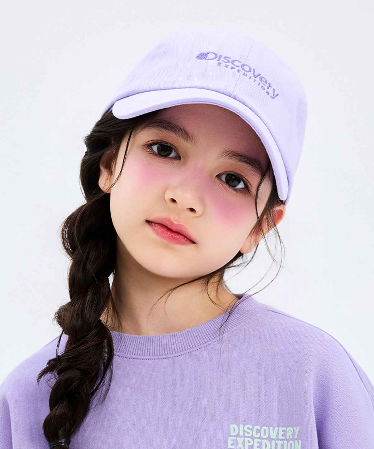디스커버리 키즈(DISCOVERY KIDS) 리틀 디스커버러 볼캡 (PURPLE)