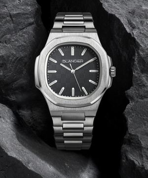 레쌍씨엘 BW0807-WBSS 옥타곤 남자 메탈 손목시계