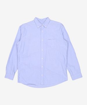 릴렉스 핏 옥스포드 셔츠 [블루] XL