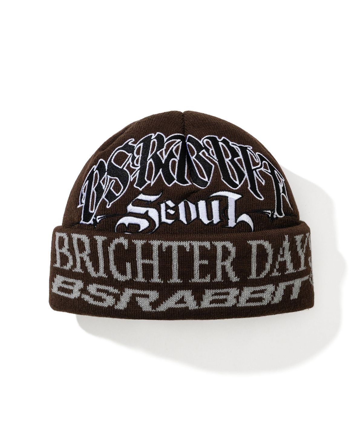 비에스래빗(BSRABBIT) 브라이터 데이스 비니 브라운