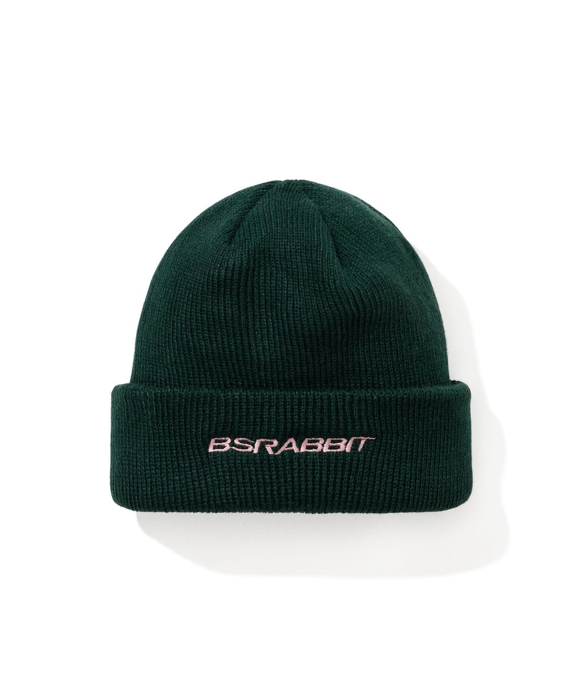 비에스래빗(BSRABBIT) 베이직 로고 비니 그린