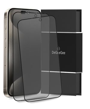 [2매]360도 아이폰 사생활 풀커버 프라이버시 강화유리 액정보호 필름