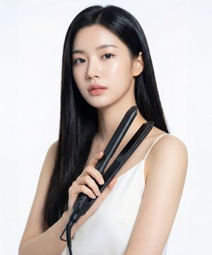 판 고데기 앞머리 뿌리볼륨 휴대용 매직기  IHI-1