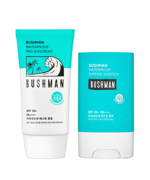 부쉬맨 워터프루프 선크림50g,선스틱20g SPF50+PA++++ 2종세트