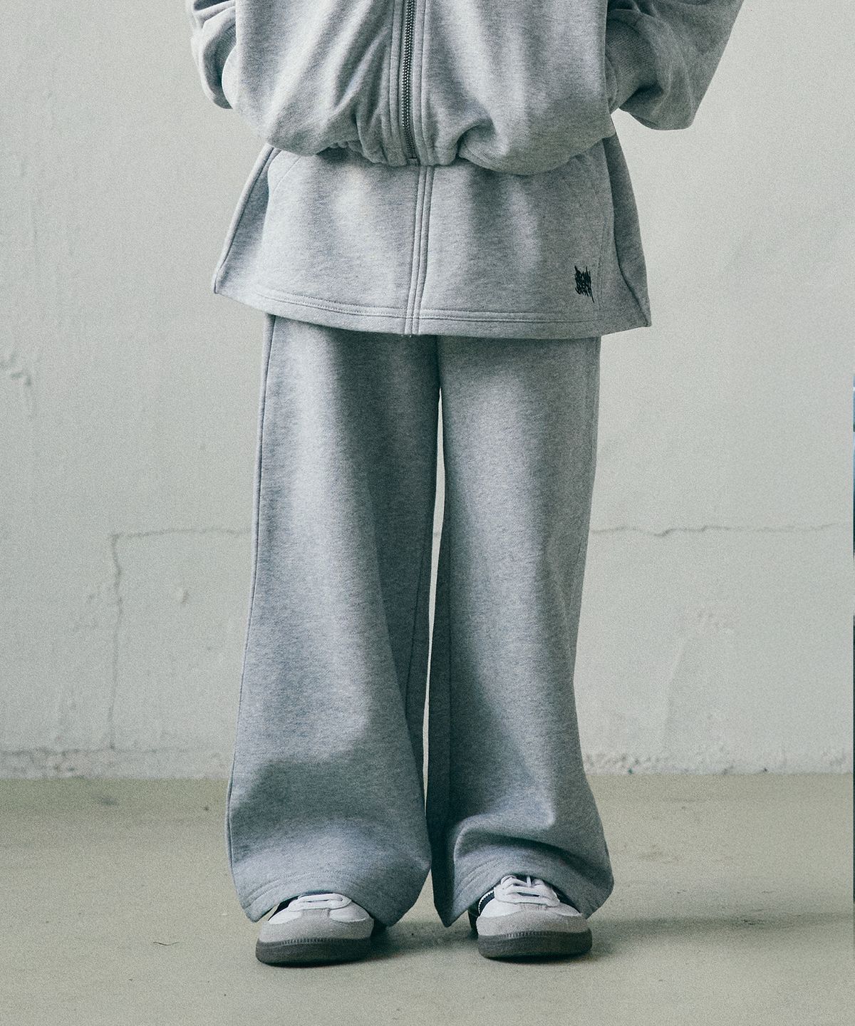 브라운브레스 키즈(BROWNBREATH KIDS) KIDS GIRL SKIRTS LAYERED PANTS - M/GREY