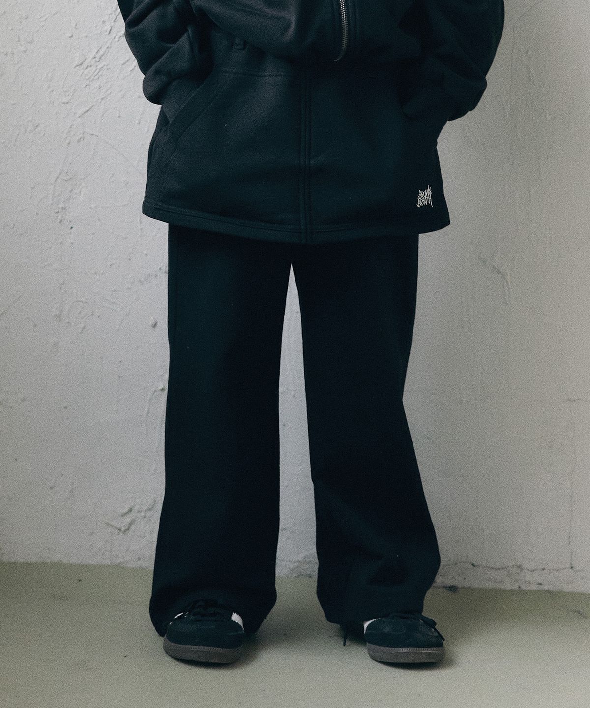 브라운브레스 키즈(BROWNBREATH KIDS) KIDS GIRL SKIRTS LAYERED PANTS - BLACK