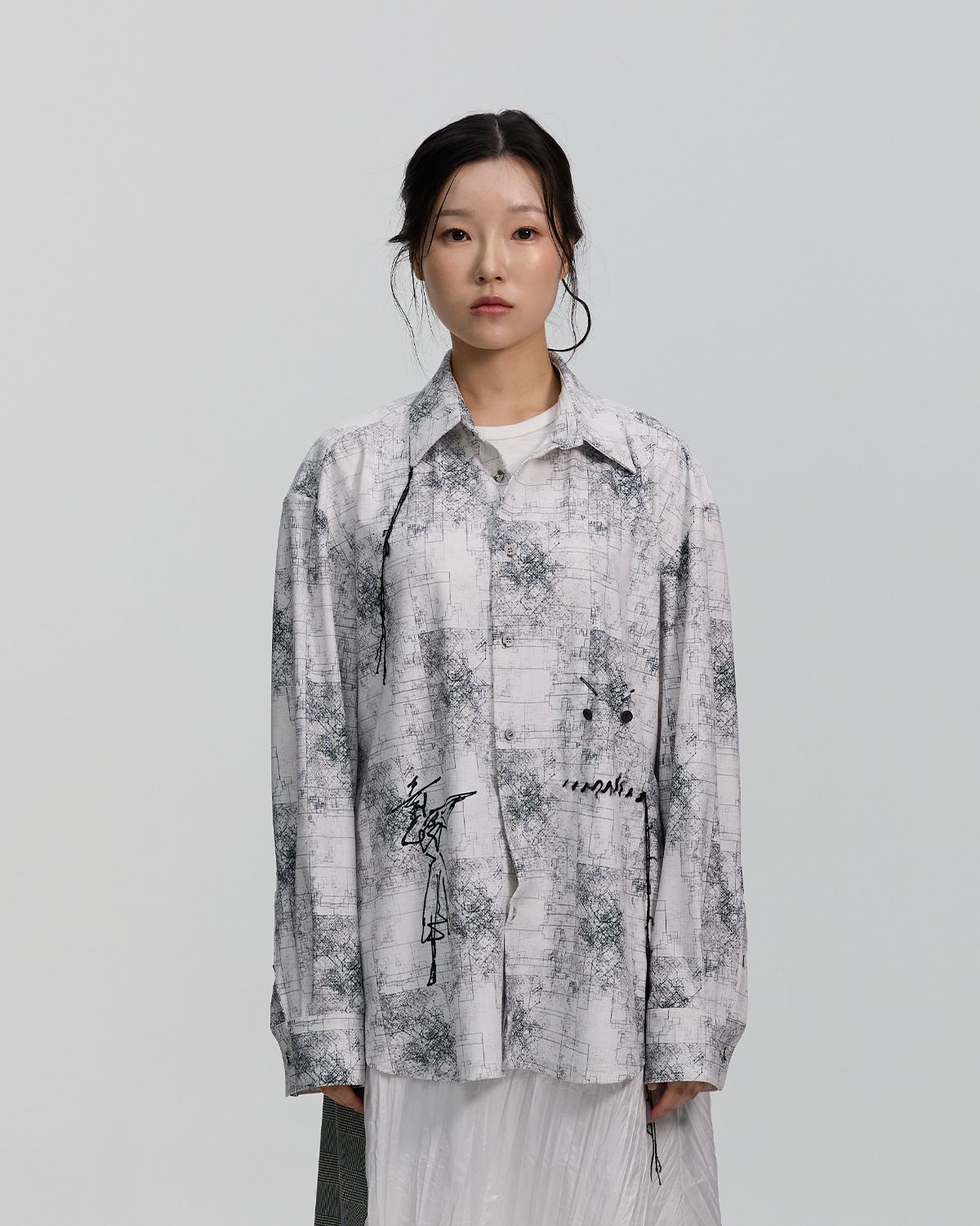 와이쏘씨리얼즈(WHYSOCEREALZ) Data World Shirt (배인경)