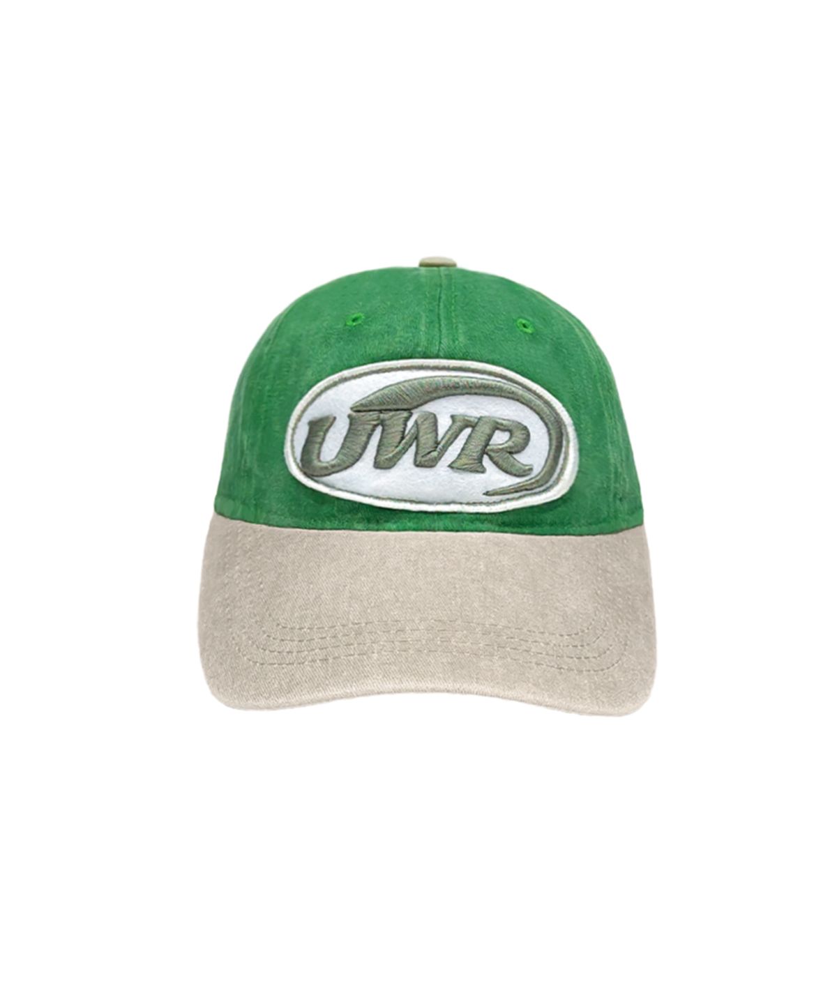 유나이티드 워커스 리퍼블릭(UNITED WORKERS REPUBLIC) 유나이티드 워커스 리퍼블릭 스페이스 1993 OG 볼캡 그린베이지 패치버전