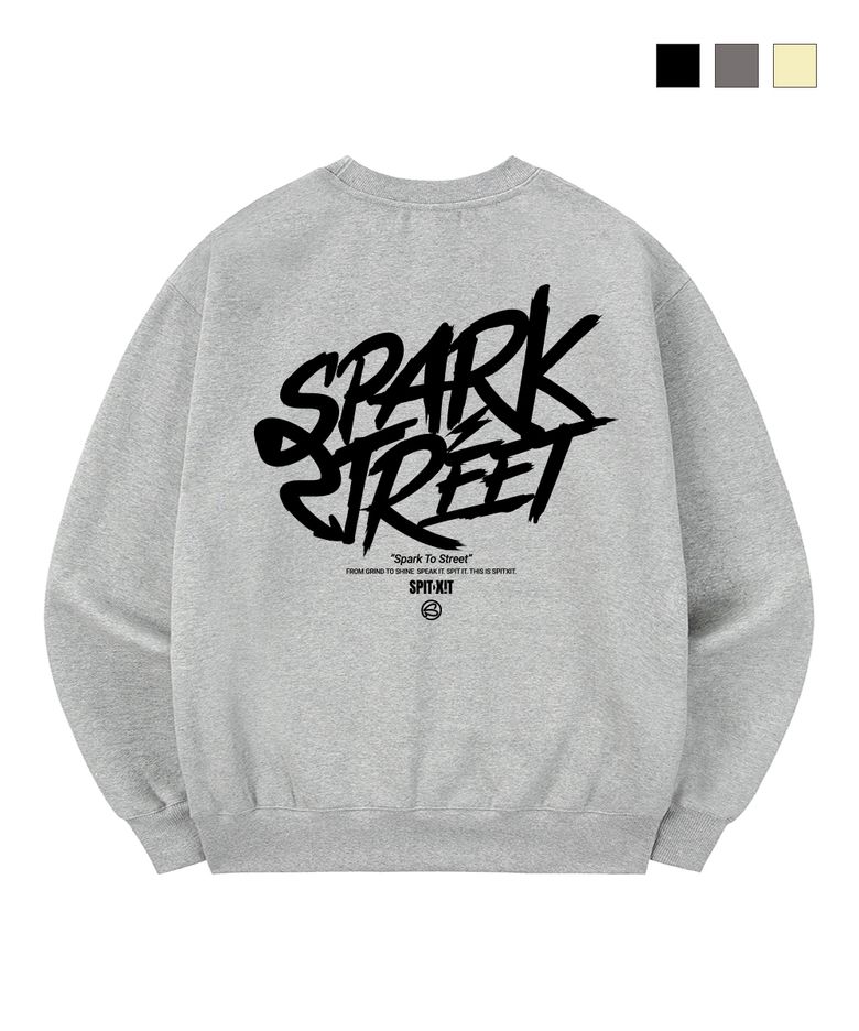 SPARK TO STREETS 맨투맨 3COLOR