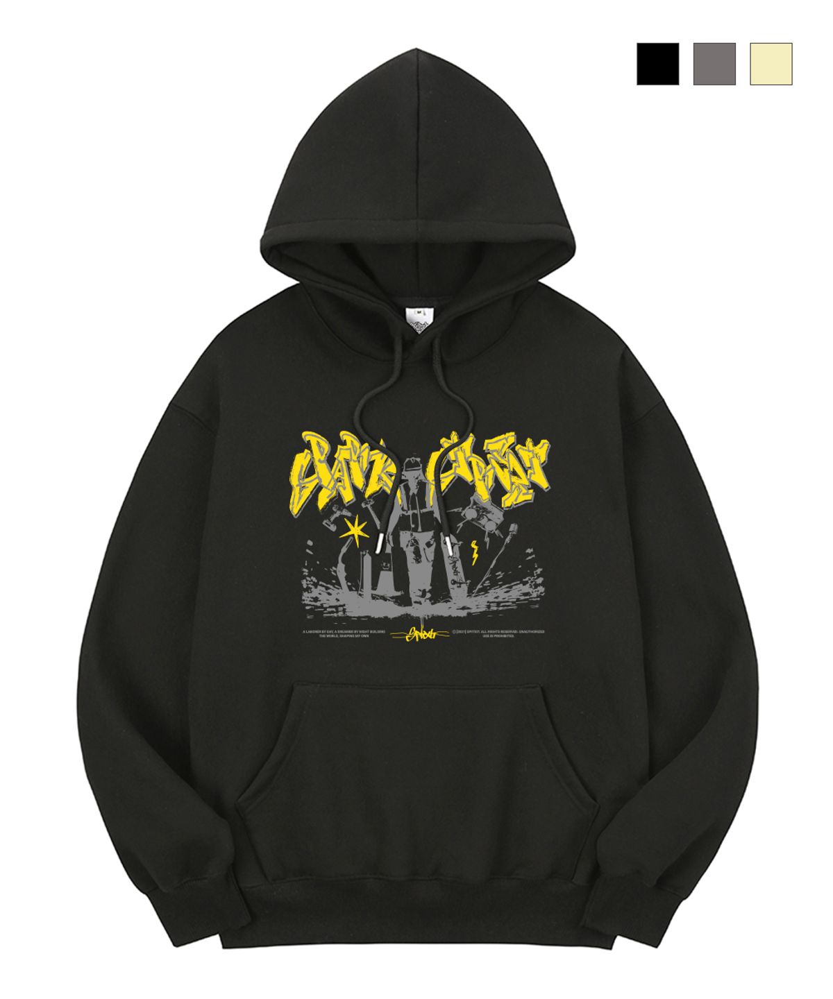 스핏싯(SPITXIT) DIY OR DIE 후드 3COLOR