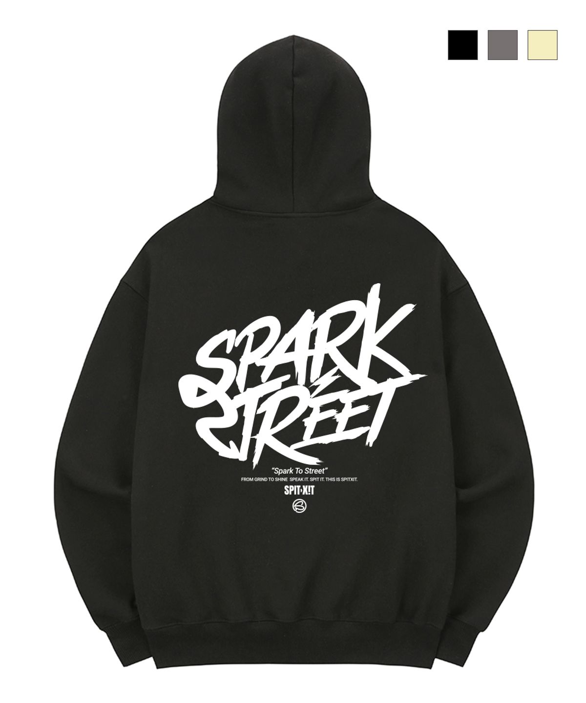 스핏싯(SPITXIT) SPARK TO STREETS 후드 3COLOR