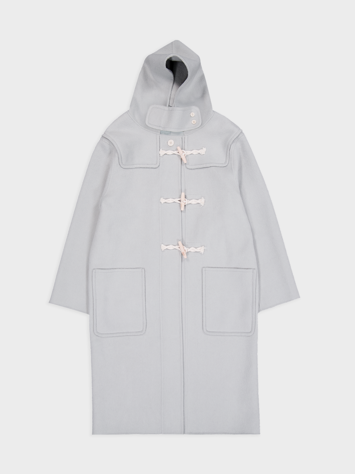 MUSINSA公式 | MAGNET ARCHIVE Alpaca Long Duffel Coat (Sky)