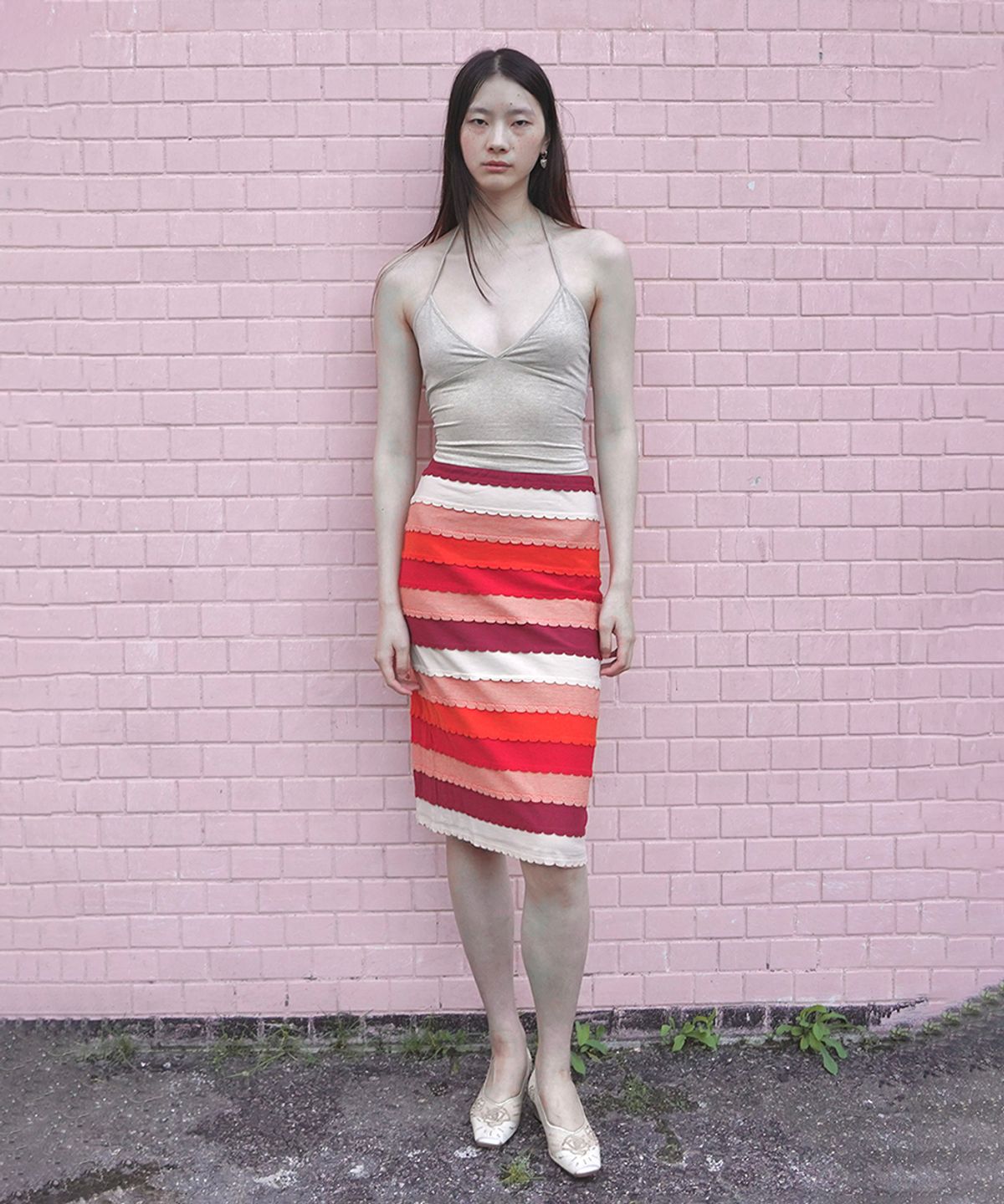 누아누(NUUANU) Serin Skirt_Multi