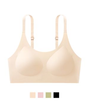 스킨핏 심리스 브라 [스트랩형]