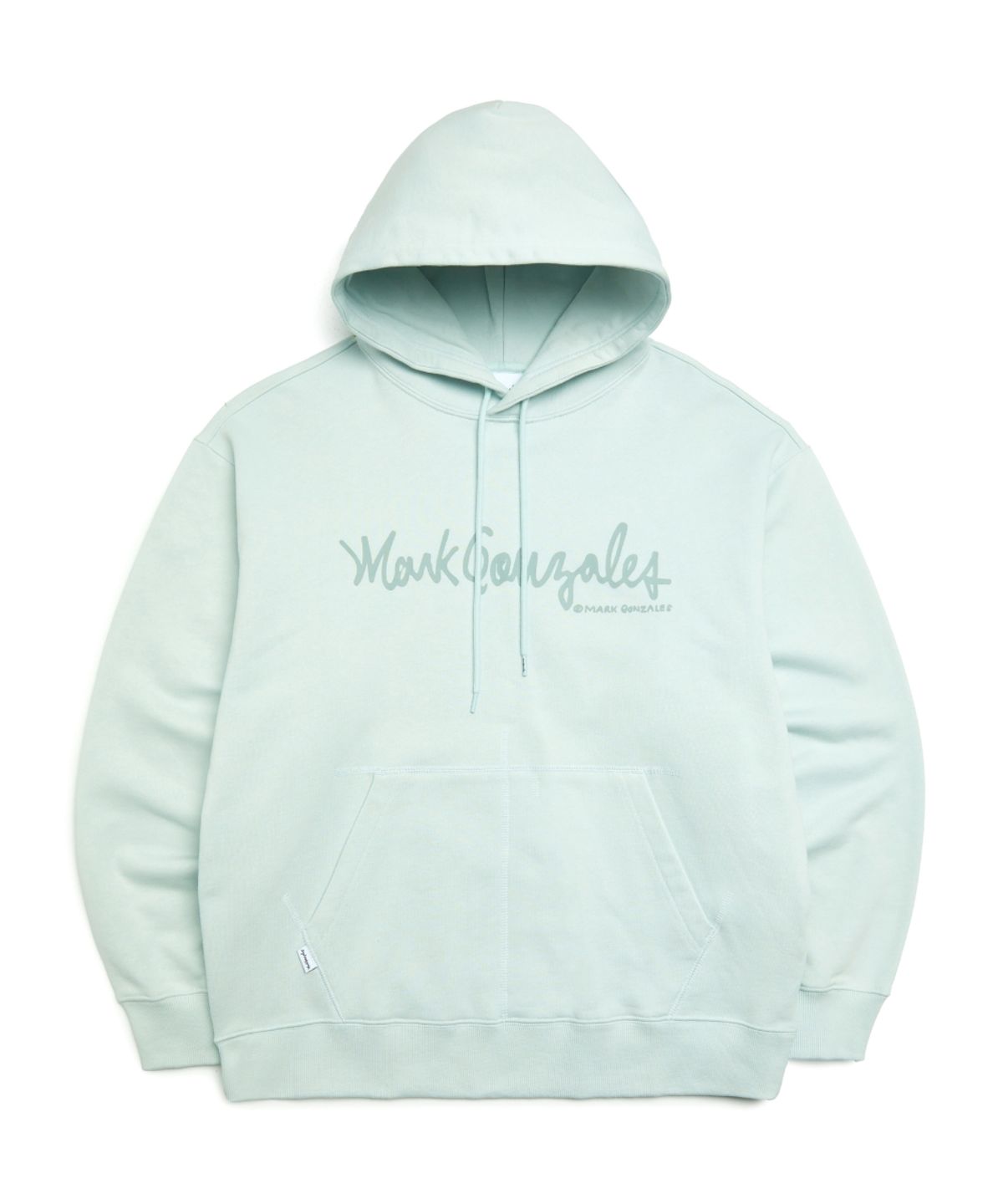 마크곤잘레스(MARK GONZALES) 사인로고 스웨트 후디 - LIGHT MINT
