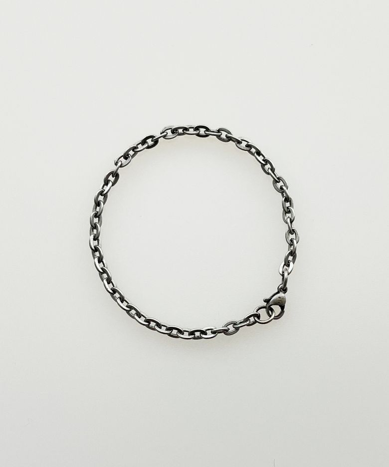 [팔찌][써지컬스틸]210F Chain bracelet Vintage Silver