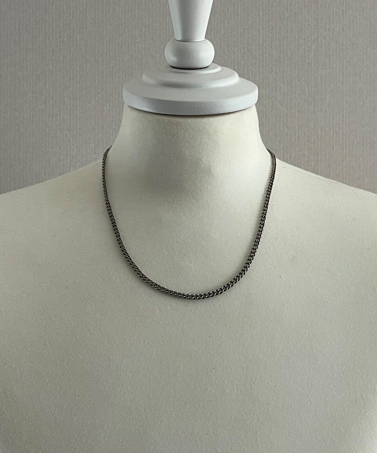 섹스토(SEXTO) [목걸이][써지컬스틸]110S Chain Necklace Vintage Silver
